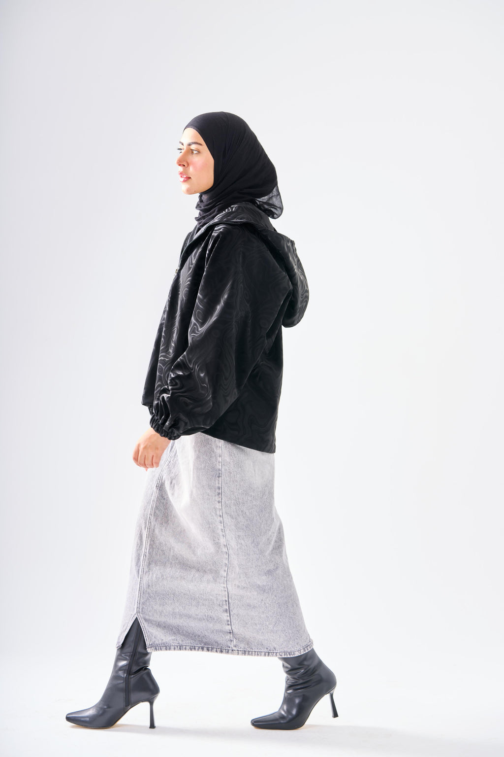 Eclipse Leather Coat